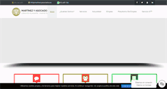 Desktop Screenshot of martinezyasociados.es